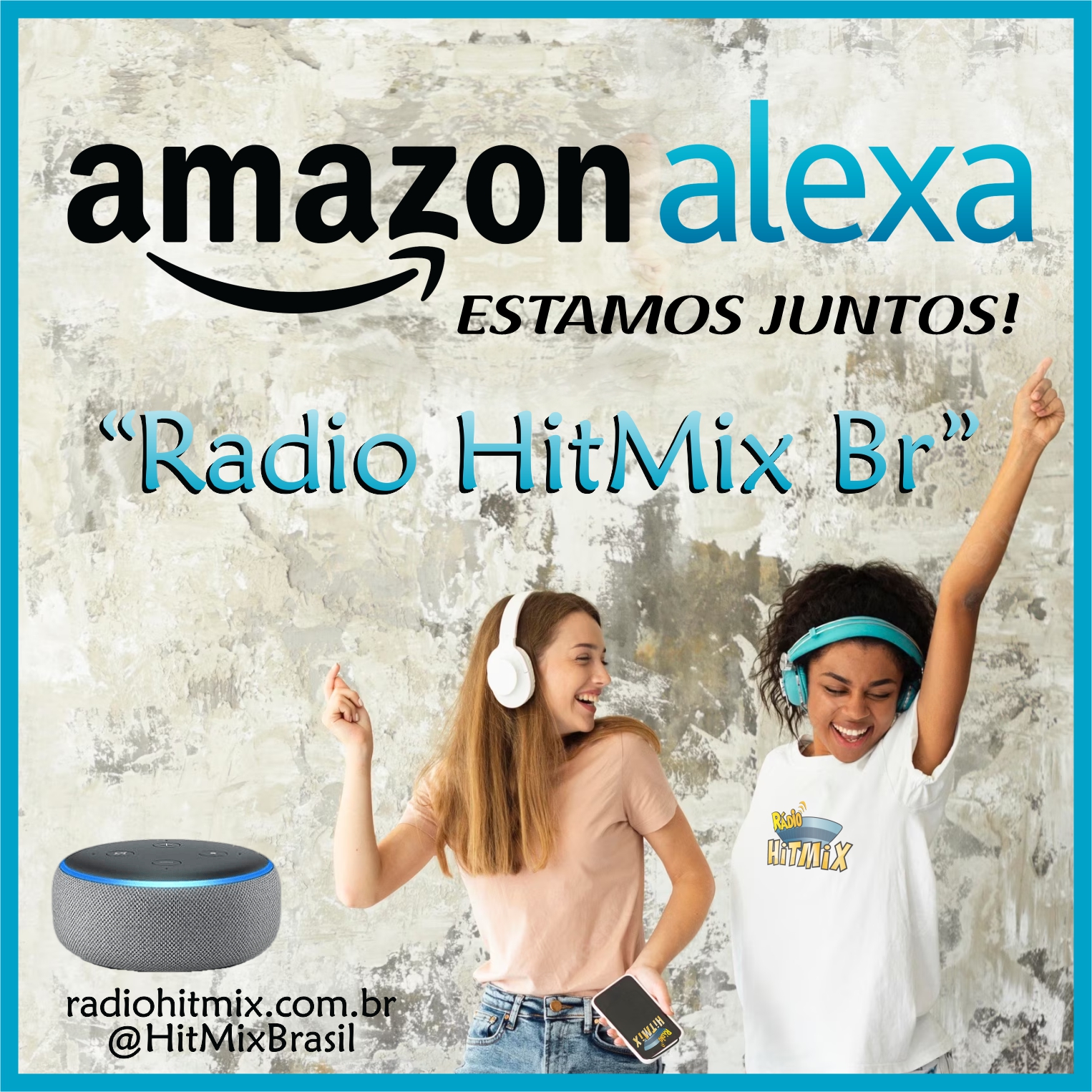 Alexa Toque Radio HitMix BR